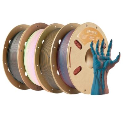 4kg ERYONE Rainbow Dual Color Matte PLA Filament