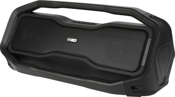 Altec Lansing - Bluetooth RockBox XL 2.0 EverythingProof Party Portable Speaker with Just Ask Voice Assistant and LED Lights - Black