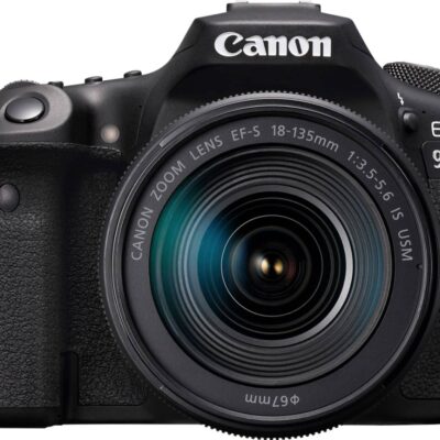 Canon - EOS 90D DSLR Camera with EF-S 18-135mm Lens - Black