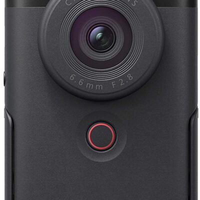 Canon - PowerShot V10 4K Video 20.9-Megapixel Digital Camera for Vloggers and Content Creators - Black