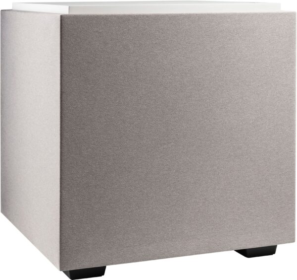 Definitive Technology - Descend DN10 10" Sub, 3XR Architecture, 500W Peak Class D Amplifier, (2) 10" Bass Radiators - White