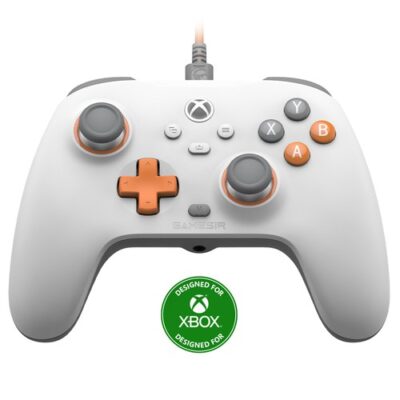 GameSir T7 Wired Game Controller Creamsicle White