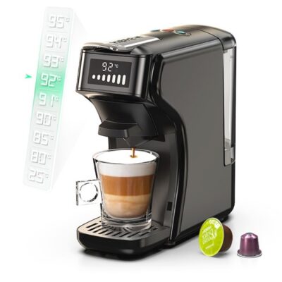 HiBREW H1B 6-in-1 Pods Coffee Maker Black