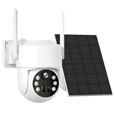 Hiseeu 4MP Wireless Security Camera with Solar Panel