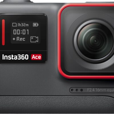 Insta360 - Ace - 4K120fps Action Camera - Black