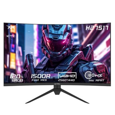 KTC H27S17 Curved Gaming Monitor 27-inch 2560x1440 QHD 170Hz