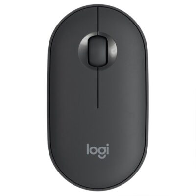 Logitech Pebble Wireless Dual Modes Connection Mouse Black