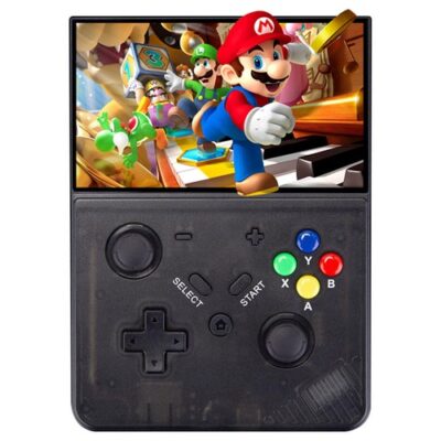 M18 R43 Pro Handheld Game Console 4GB+128GB Transparent Black