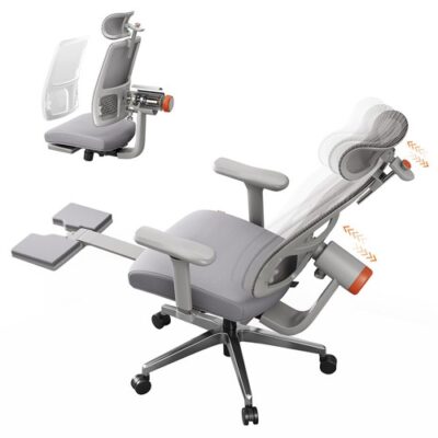 NEWTRAL MagicH-GPRO Ergonomic Chair with Footrest Grey