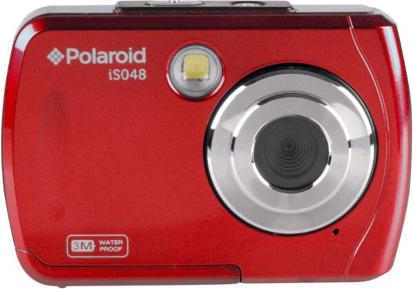 Polaroid - 16MP Waterproof Digital Camera - Red