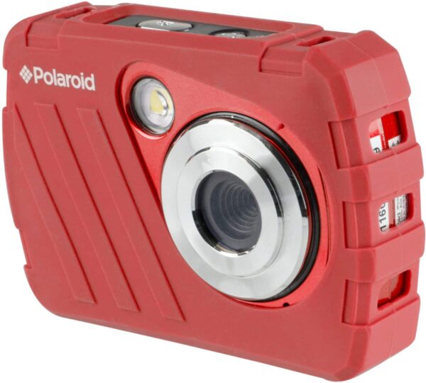 Polaroid - 16MP Waterproof Digital Camera - Red