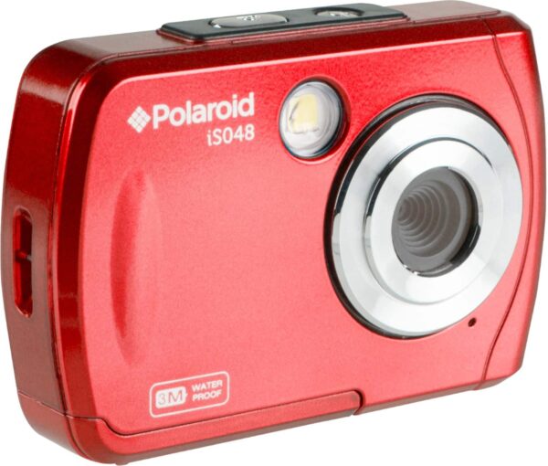 Polaroid - 16MP Waterproof Digital Camera - Red