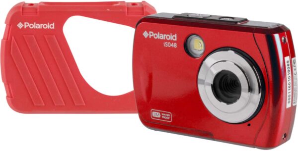 Polaroid - 16MP Waterproof Digital Camera - Red