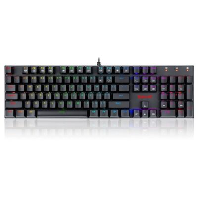 Redragon 104-Key K565-RGB Mechanical Keyboard RGB Backlit US Layout