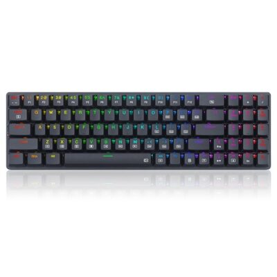 Redragon K626P-KB Ashe Wired RGB Mechanical Keyboard Black