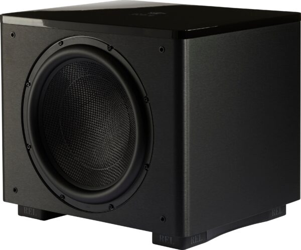 REL - HT/1510 Black Subwoofer - Black Vinyl