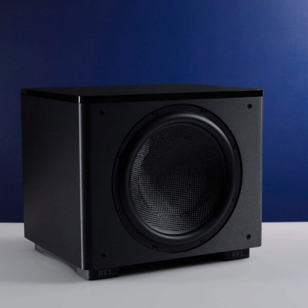 REL - HT/1510 Black Subwoofer - Black Vinyl