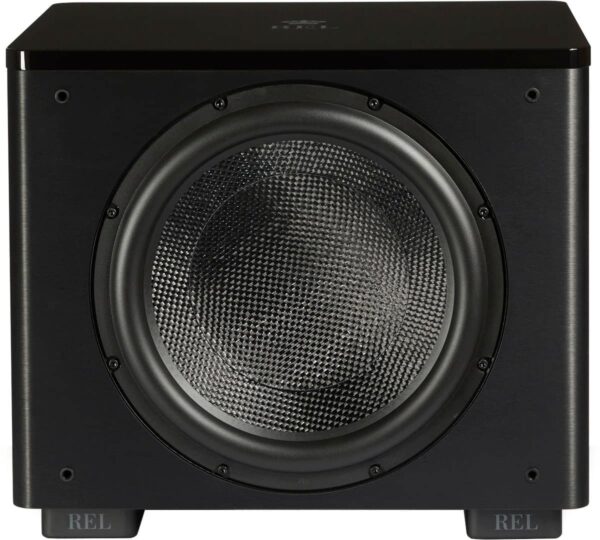 REL - HT/1510 Black Subwoofer - Black Vinyl