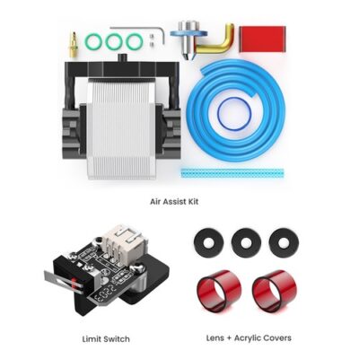 Sculpfun S9 Upgrade Kit - Air Assist Kit+Limit Switch+Lens+Covers