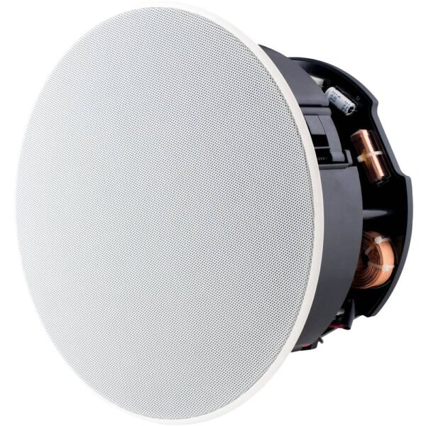 Sonance - VP88R - Visual Performance 8" 3-Way In-Ceiling Speakers (Pair) - Paintable White