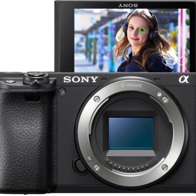 Sony - Alpha a6400 Mirrorless Camera (Body Only) - Black