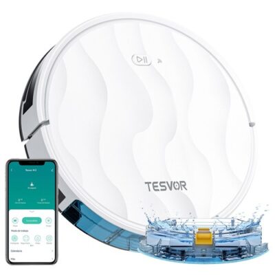 Tesvor M2 Robot Vacuum Cleaner White