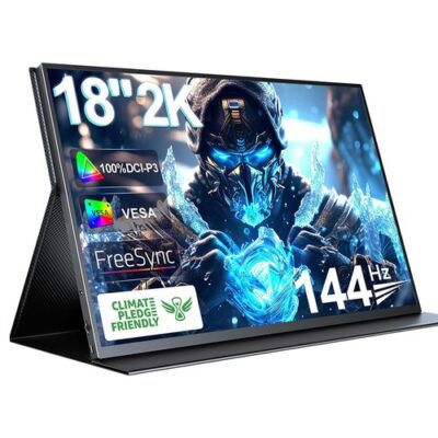 UPERFECT K118 18 Inch 144Hz Portable Gaming Monitor EU Plug