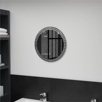 Wall Mirror 40 cm Tempered Glass