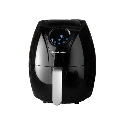 Russell Hobbs Compact Rapid Digital Air Fryer 3.5L [4 Cooking Functions] Energy Saving, Dishwasher Safe parts, Touch screen, Removable basket, Timer, Max Temp 200°C, No oil,...